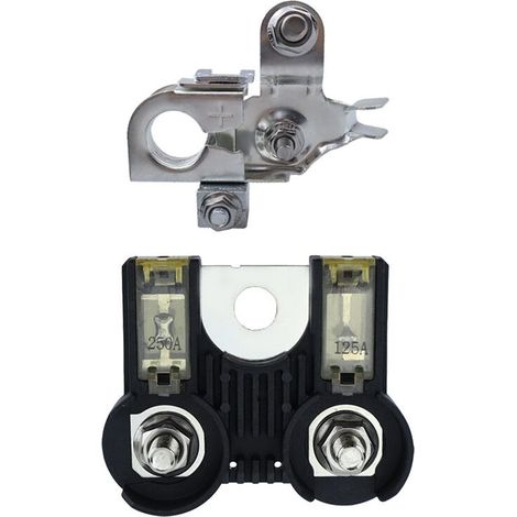 AL3Z-14526-AA Borne de Batterie de Voiture 125/250A Fusible 2 Ples avec écrous pour (1/2)