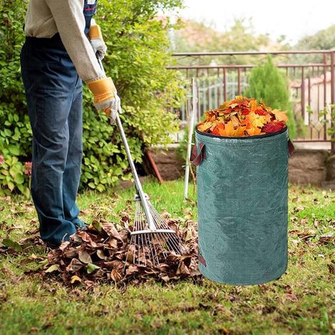 Gardening Bag Garden Waste Green Bag Foldable Suitable for Weeds and Leaves (1/4)
