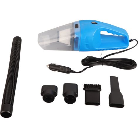 Aspirateur de voiture professionnel portable haute puissance avec fil, bleu (1/5)