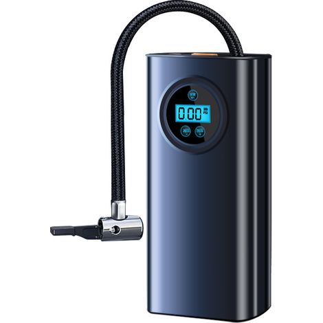 Gonfleur de pneus Opspring, compresseur d'air portable 150 PSI, pompe à vélo avec affichage numérique, mini pompe à air électrique sans fil rechargeable pour voiture, vélo, moto et ballon