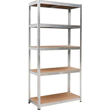 5-stufiges Lagerregal, 625 kg, 150 x 75 x 30 cm