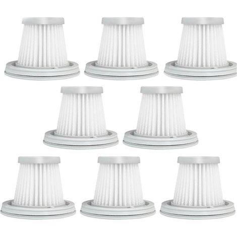 MSBD Lot de 8 filtres Hepa pour pièce de filtre pour aspirateur Xiaomi Mijia Handy (1/5)