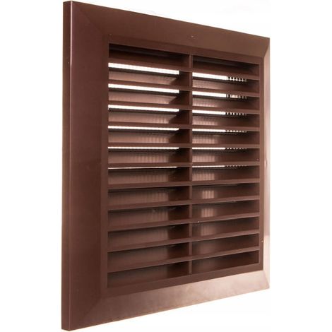 Griglia di ventilazione marrone T40BR 140x140 (1/2)