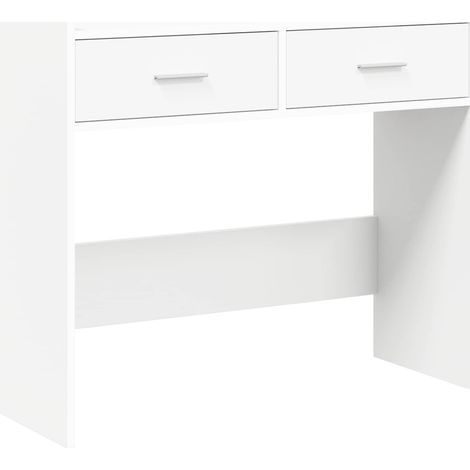 Mesa Consola Blanco 90 x 35 x 80 cm Madera de ingeniería vidaXL