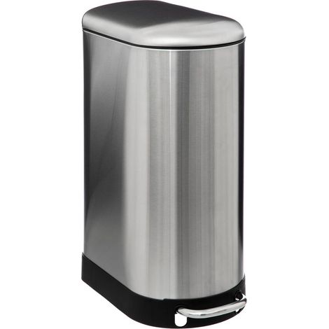 Abfalleimer ariane slim mit pedal aus metall 30l - 5five