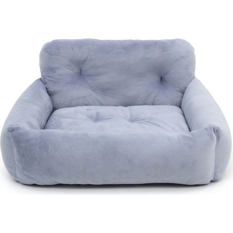 Nid de voiture pour animaux gris petit ultra doux 5 kg (1/5)