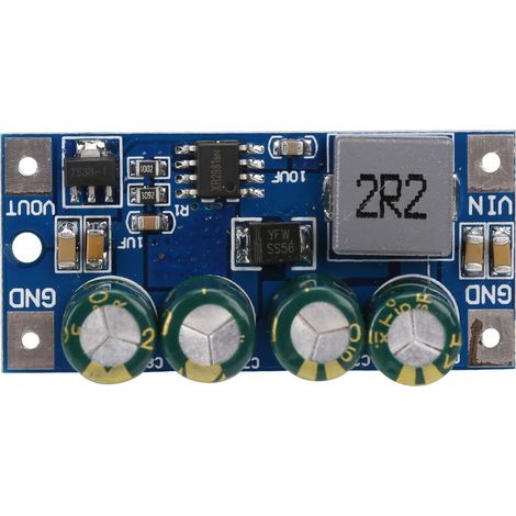 Module élévateur DC-DC 60W, convertisseur 3.7V-18V vers 5V/6V/9V/12V/15V/19.5V, sortie 5V régulée, alimentation réglable (1/5)