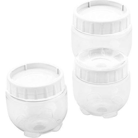 Praktische Lebensmittelbehälter 450 ml, 3 Stück