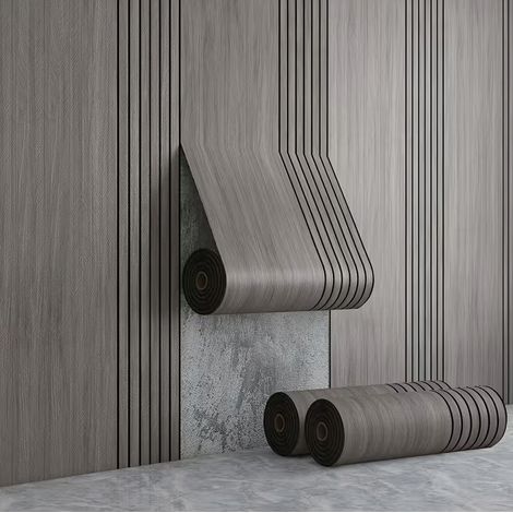 Carta da parati autoadesiva 3D a lamelle, rotolo 280 cm x 60 cm x 3 mm dr019-3 (1/3)