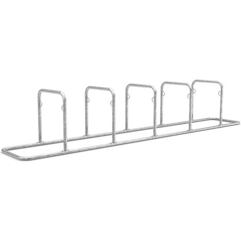 BRB Fahrradanlehnsystem, Fahrradständer mit Einstellplatz für 10 Fahrräder, L 4720 mm, verzinkt (1/2)