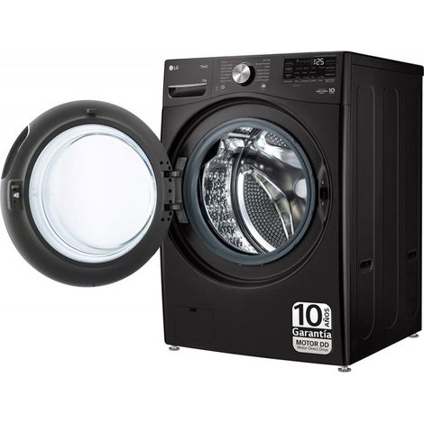 Lg F0P3CYV2E - Lavadora Carga Frontal 20 Kg 1000 Rpm B Inox Negra Antihuellas