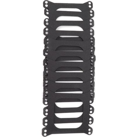 Jeu de 10 joints caoutchouc d'entretoise carburateur, centre ouvert, pour Chevrolet SBC BBC 350, remplacement, étanchéité moteur (1/5)