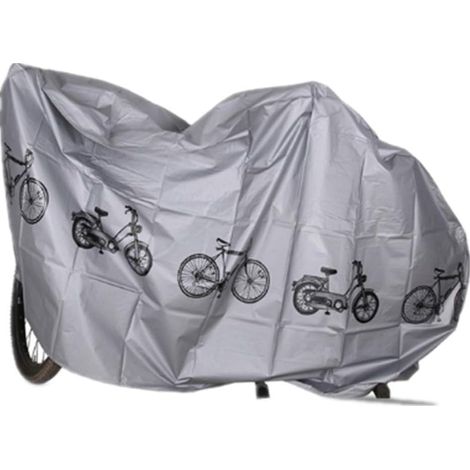 Housse de vélo imperméable, protection contre la poussière, la pluie et les UV, compatible avec la plupart des vélos. (1/3)