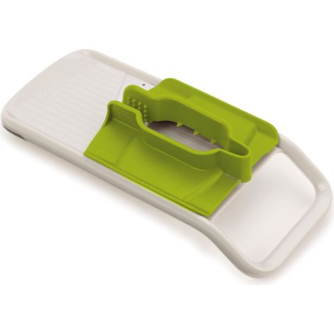 Joseph Joseph Duo Multi-grip Mandolina per Verdure, Taglia Frutta e Verdure con Presa di Precisione, Bianco (1/3)