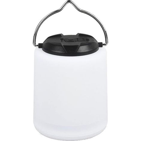 Lampe de camping rechargeable, lampe de camping LED portable, 3 modes, veilleuse LED, étanche, suspendue, pour la maison, l'extérieur, les urgences (ovale) (1/5)