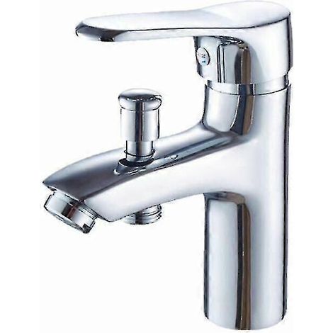 Robinet de douche double usage eau chaude/eau froide monotrou en alliage