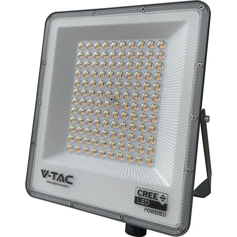 V-TAC PRO Faro LED SMD 100W CCT IP65 Chip CREE Driver Integrato Nero VT-44110CCT – SKU 240716