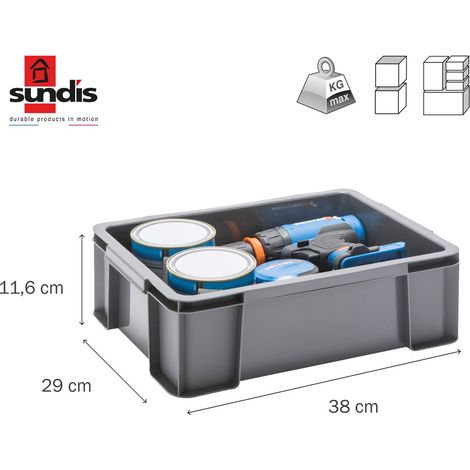 Master-Box-Tablett 38 x 29 x 11,6 SUNDIS 9L SUNDIS (1/3)