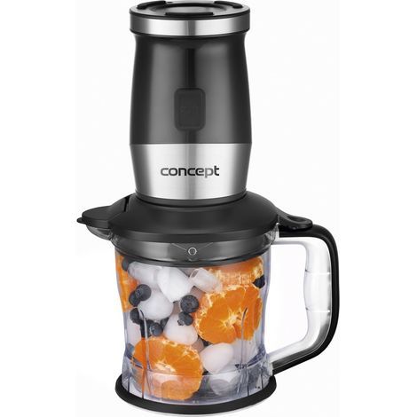 Concept SM3390 licuadora 1,2 L Batidora de inmersión 700 W Negro, Acero inoxidable (1/5)
