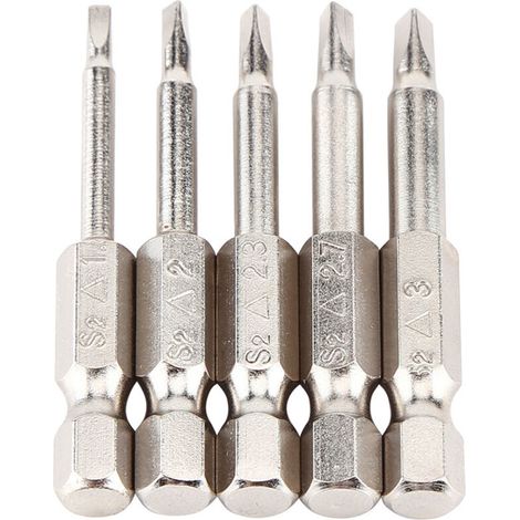 Bohrer – 5er-Set – Stark magnetisch, Stahlmaterial – Ideal für elektrische und manuelle Schraubendreher, Akkuschrauber – Für Staubsauger, Heizlüfter
