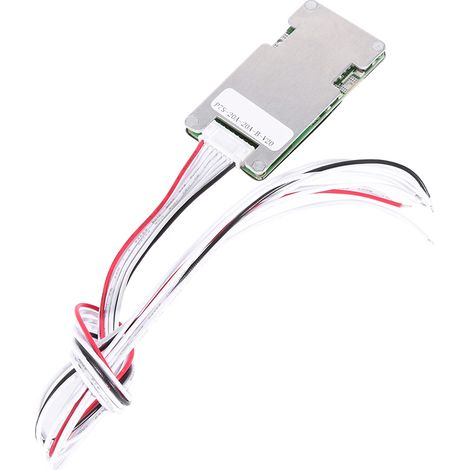 Lot 24V 20A BMS Protection Board 7S Li-ion 18650, équilibreur de charge intégré, PCB de protection pour batterie rechargeable (1/5)