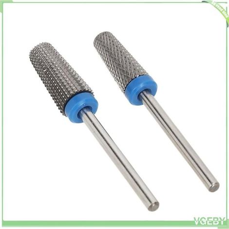 Forets à ongles - FAFEICY - Pack 2 carbure de tungstène - Compatible perceuse manucure - Haute résistance (1/5)