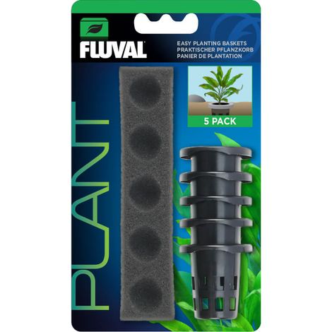 Cestas de plantado para plantas acuáticas Fluval (1/2)
