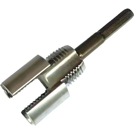 Herramienta para roscar tuberías de agua, roscar tuberías de agua, roscar acero al carbono, herramienta de corte para reparación de roscas de plomería. (1/4)