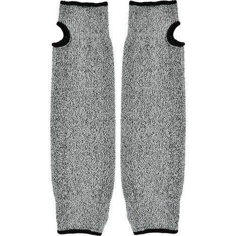 Manchon de protection pour bras. manchon pour bras de sécurité. Gants de travail à manches longues anti-abrasion résistant aux coupures HPPE pour jardin. cuisine et travaux agricoles (35cm) (1/5)