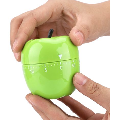 Minuteur de cuisine mécanique manuel avec compteurs de formes de légumes pour la préparation des repas à la maison (1/5)