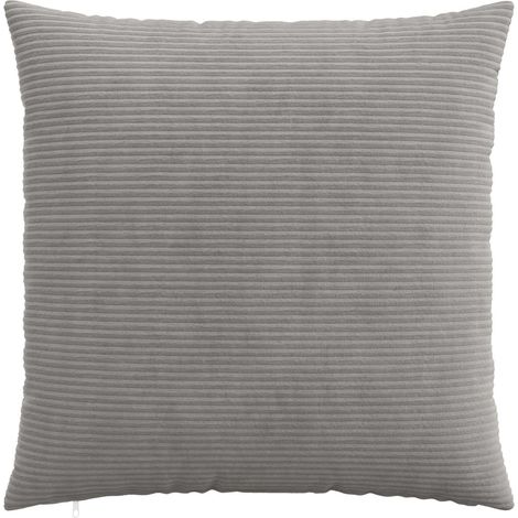 vidaXL Funda de almohada 2 pcs HEERLEN Gris Claro 80 x 80 cm pana (1/2)