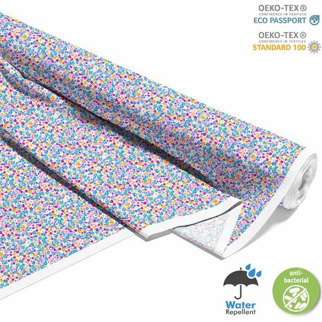Outdoor-Dekorstoff Oxford - Motiv Blumen I DX5414 (1/5)