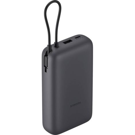 Batterie externe Xiaomi avec câble intégré 20 000 mAh 22,5 W Gris foncé (BHR9740GL) (1/4)