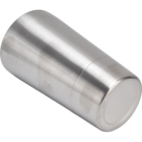 Tasse à bière isotherme en acier inoxydable 304, grande capacité 373ml, idéale pour cocktails, café et bureau, anti-ébouillantage.