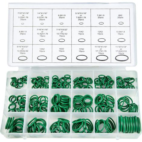 joints toriques Kit de 270 joints en caoutchouc pour