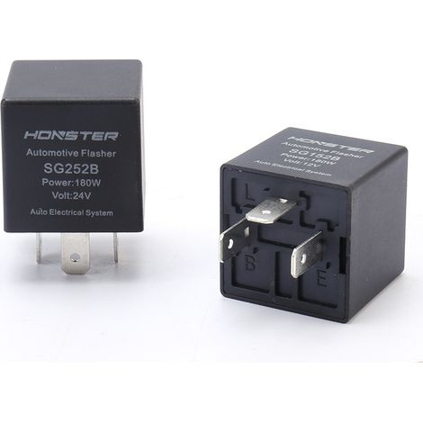 BIEMMEDUE- 12V Blinkerrelais für Elektrofahrzeuge, 24V/12V Blinkerrelais