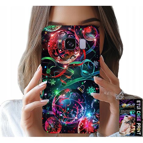 Custodia per Samsung Galaxy S8 - Palline di Natale, albero di Natale, custodia + pellicola (1/5)
