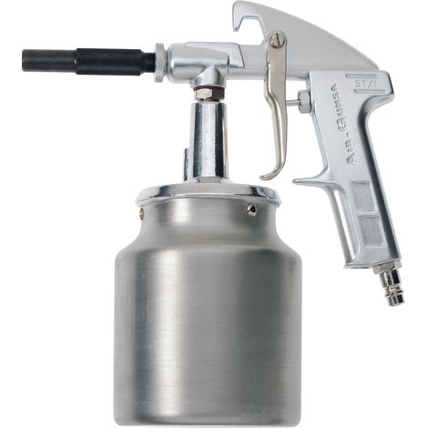 Schneider – Sableuse pneumatique 280 l/min – Pression de travail 7 bar – Buse 5 mm pour abrasifs jusqu'à 0,8 mm – DGKD030025 (1/2)