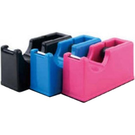 Dévidoir de ruban adhésif de bureau, facile à découper, simple et pratique, idéal pour l'école, le bureau ou la salle d'étude. Porte-ruban adhésif de chantier pour l'école, le bureau ou la salle d'étu (1/4)