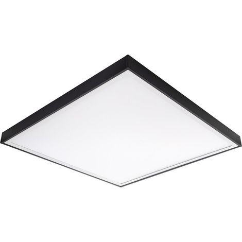 Aufbau / Oberflächenset für Panele 62x62cm Slim Schwarz (1/3)