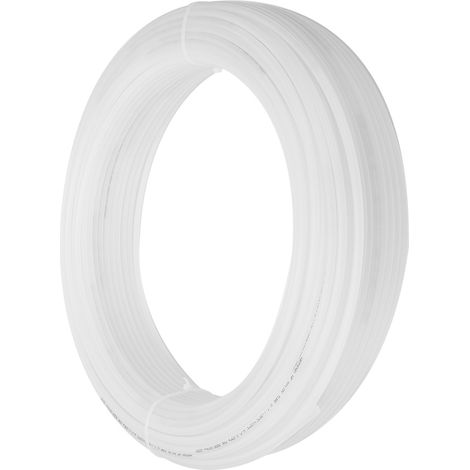 Tuyau pneumatique haute pression en nylon flexible blanc, 100 m, 8 x 6 mm (1/5)