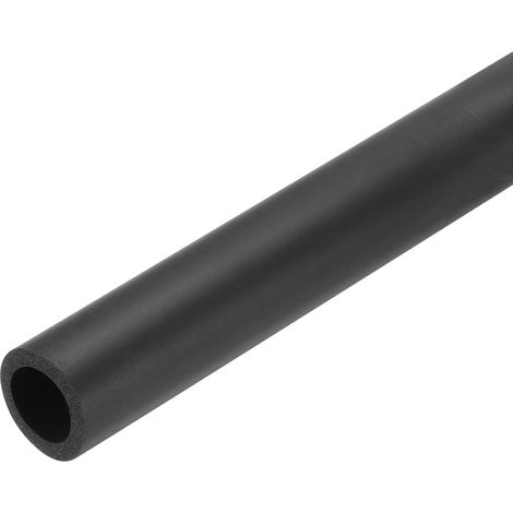 Tube d'Isolation en Mousse pour Tuyau, Conduits Isolants Thermique 61cm/24", Tuyaux Caoutchouc en Mousse ID 18mm OD 30mm pour Support Poignée Chauffage Tube Climatisation, Noir (1/5)