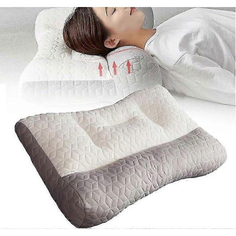 Proease Sleep Apnea Pillow, Pro Ease Sleep Apnea Pillow, Proease US Pillow, Proease Orthopedic Pillow for Deep Sleep, 100% Brand New, White-AquaForge (1/5)
