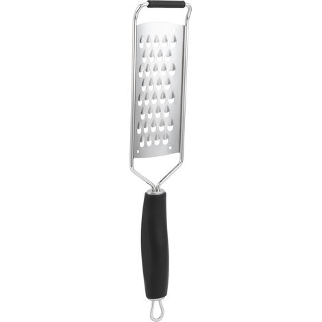 Râpe à fromage manuelle avec poignée en silicone - Râpe à légumes multifonction - Gadget de cuisine pratique - Modèle J13398/08 à gros trous