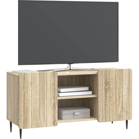 Maison Exclusive - Mobile TV Rovere Sonoma 102 x 34,5 x 52 cm Legno ingegnerizzato