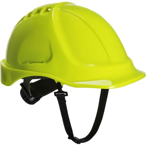 Elmetto Ventilato con Sottogola Endurance Plus Giallo Unica