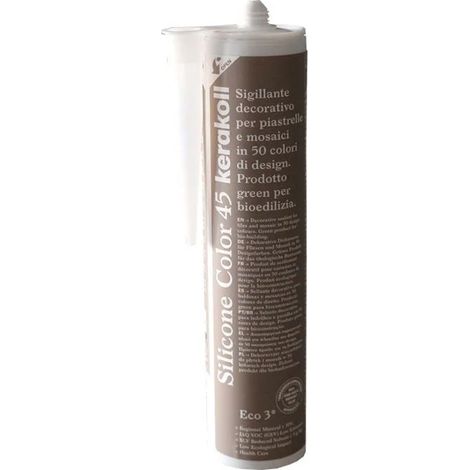 Silicone sigillante decorativo piastrelle mosaici giunture fughe colorato 310 ml colore- n 45 - confezione 1