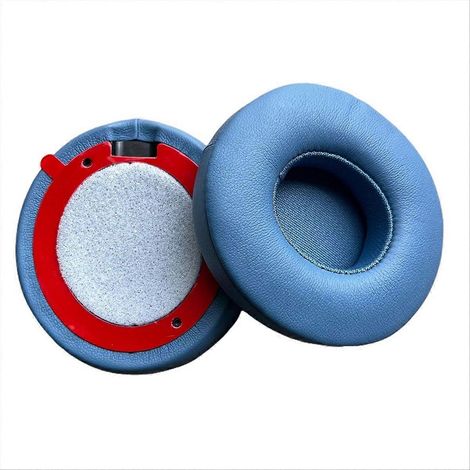 Coussinets d'oreille de rechange en mousse à mémoire de forme pour casque sans fil Solo4 bleu (1/5)