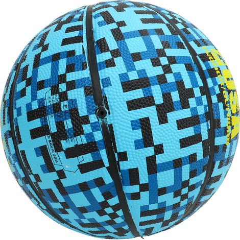 Ballon de basket en caoutchouc taille 5 pour enfants et adolescents, idéal pour l'entraînement et le divertissement en intérieur et extérieur, adapté aux enfants d'âge préscolaire et primaire. (1/5)