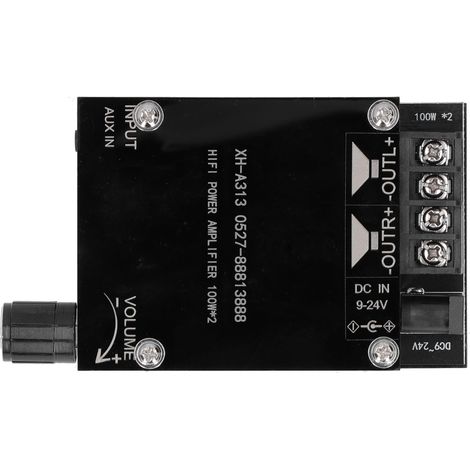 Carte d'amplificateur de puissance double puce Bluetooth haute puissance, composant électronique numérique XH-A313 (1/5)